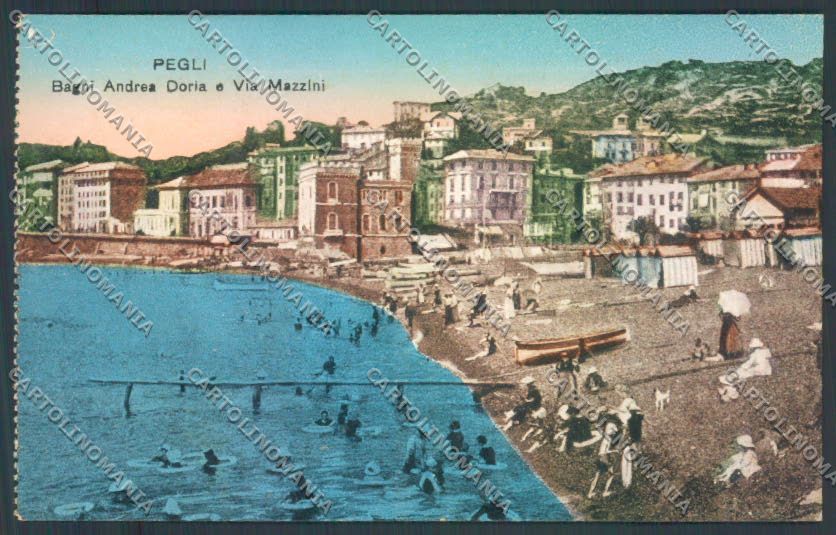 Genova Pegli cartolina ZT4240 – fronte