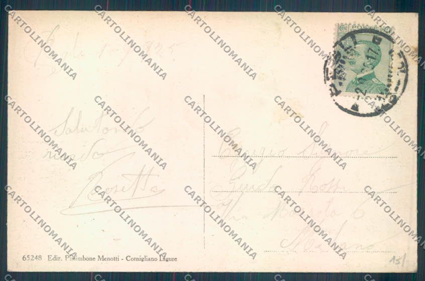 Genova Pegli cartolina ZT4243 – retro