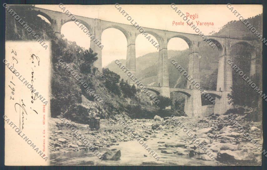 Genova Pegli cartolina ZT4246 – fronte