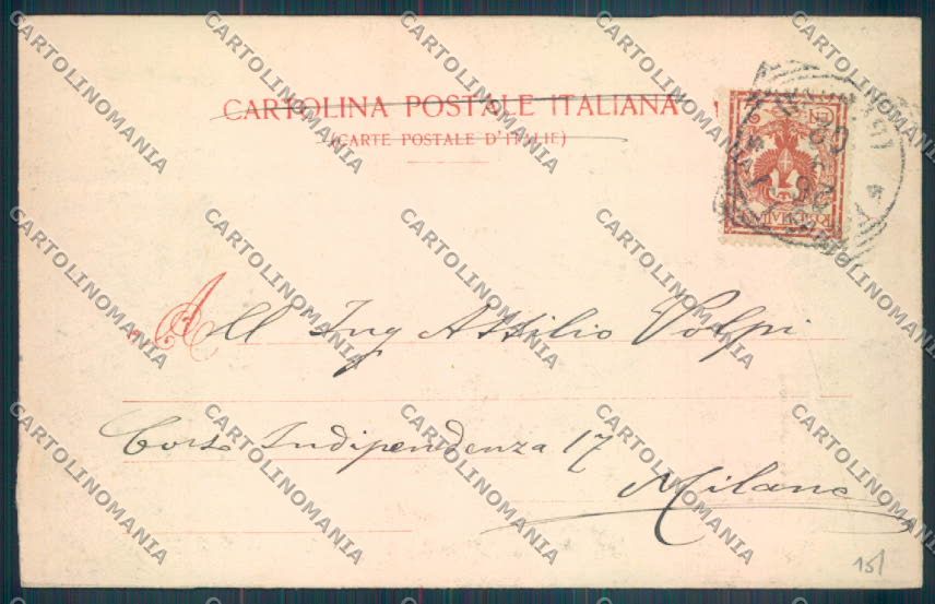 Genova Pegli cartolina ZT4246 – retro