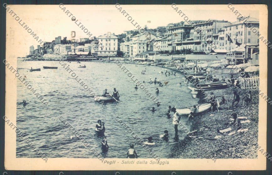 Genova Pegli cartolina ZT4252 – fronte