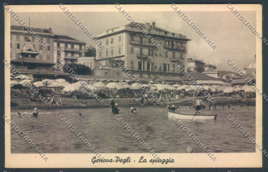 Genova Pegli PIEGHINE cartolina ZT4253 – fronte
