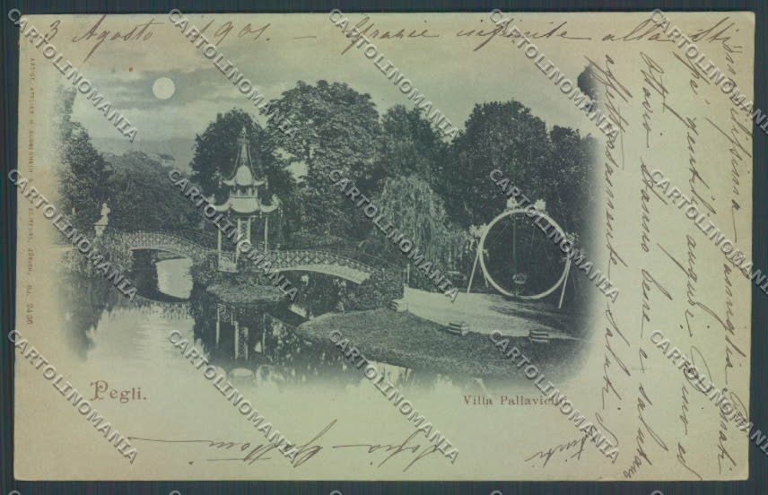 Genova Pegli cartolina ZT4257 – fronte