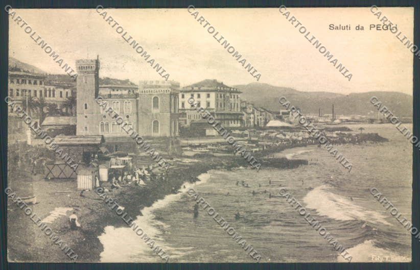 Genova Pegli cartolina ZT4261 – fronte