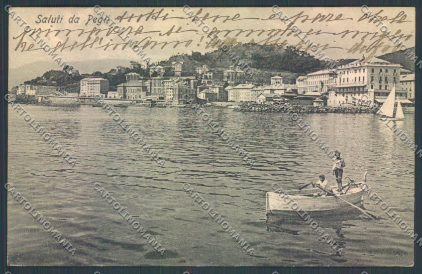 Genova Pegli cartolina ZT4263 – fronte