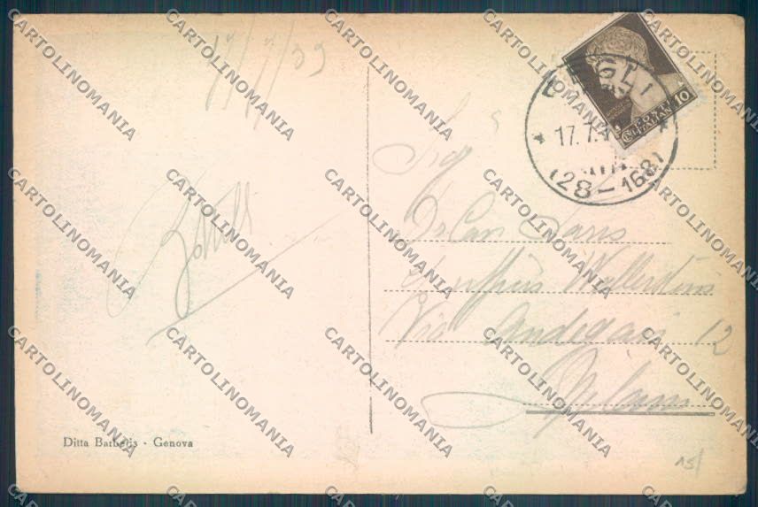 Genova Pegli cartolina ZT4264 – retro