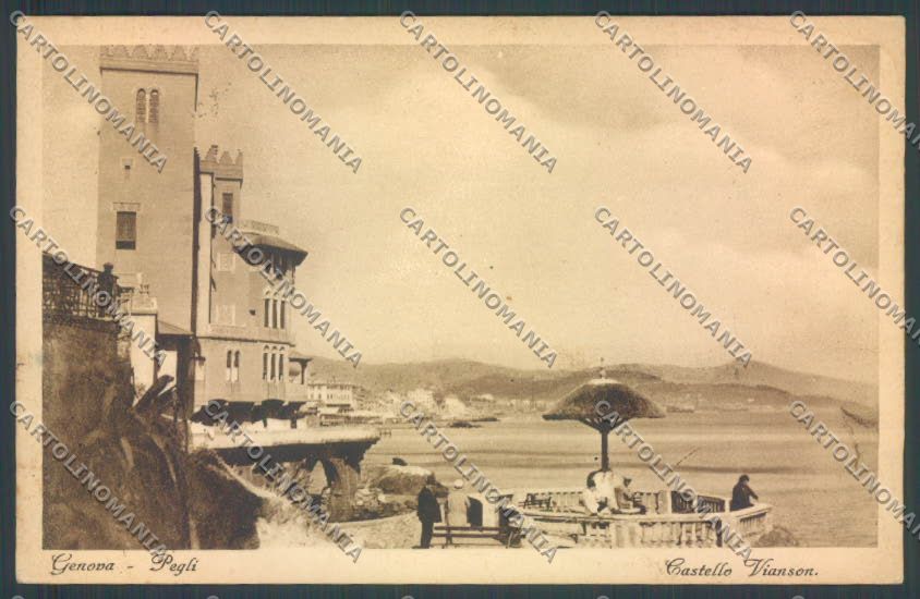 Genova Pegli cartolina ZT4269 – fronte