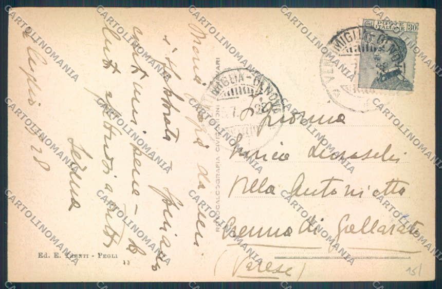 Genova Pegli cartolina ZT4270 – retro