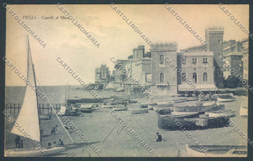 Genova Pegli cartolina ZT4272 – fronte