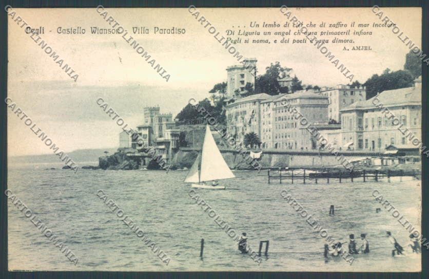Genova Pegli cartolina ZT4273 – fronte