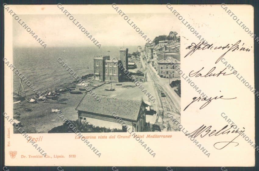 Genova Pegli cartolina ZT4275 – fronte
