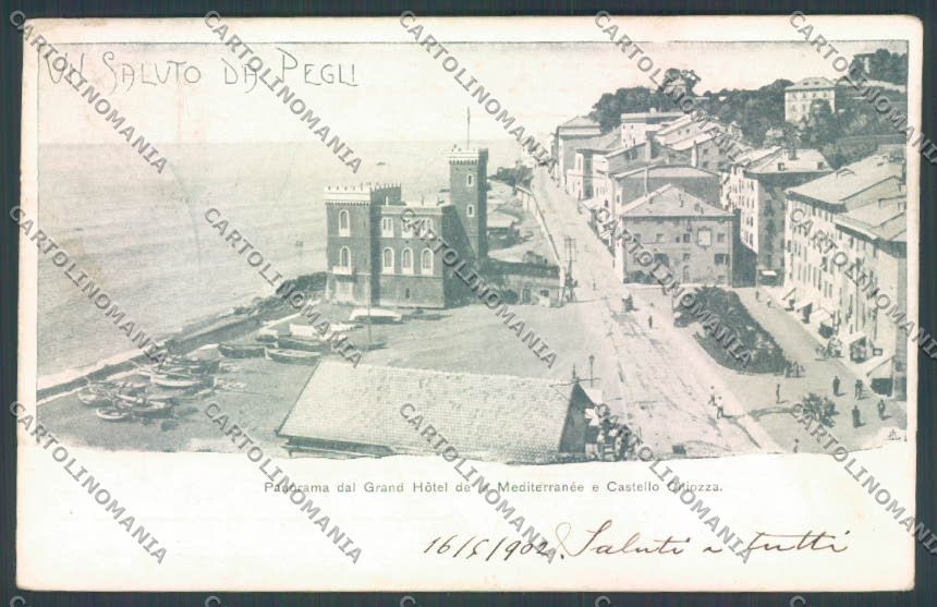 Genova Pegli cartolina ZT4277 – fronte