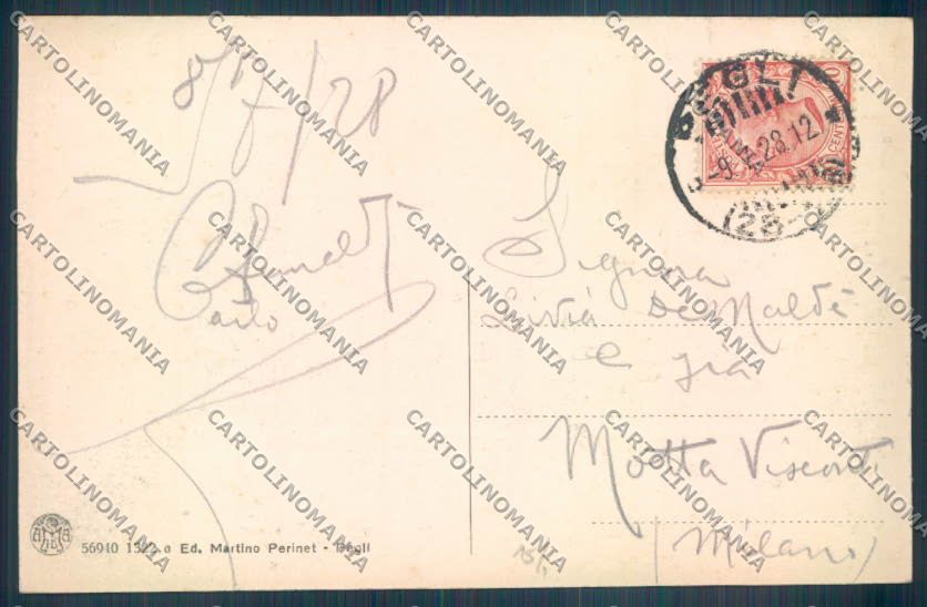 Genova Pegli cartolina ZT4282 – retro