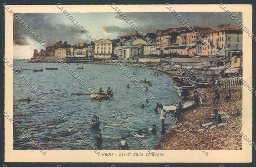 Genova Pegli cartolina ZT4283 – fronte