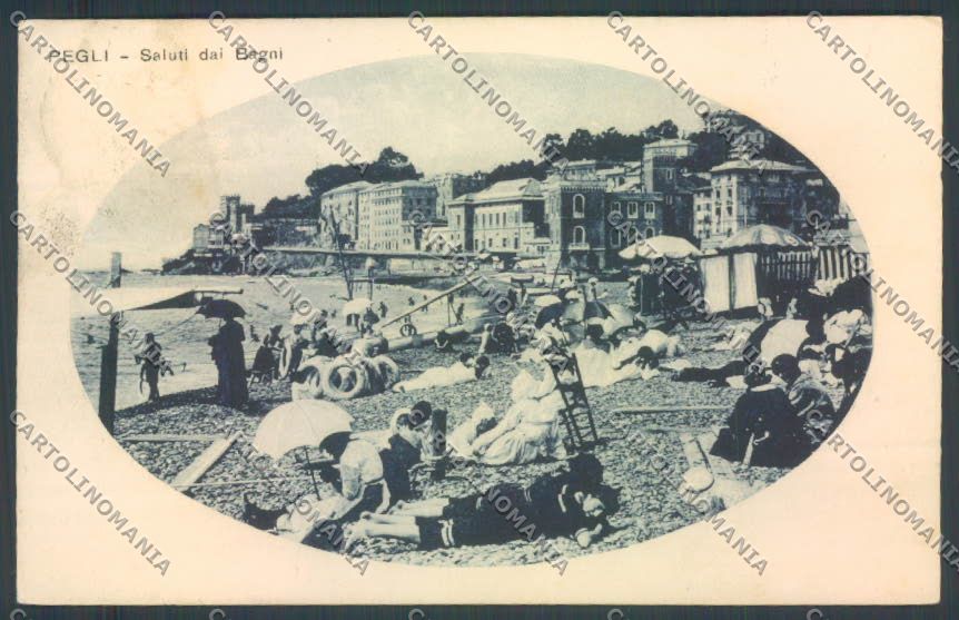 Genova Pegli cartolina ZT4284 – fronte