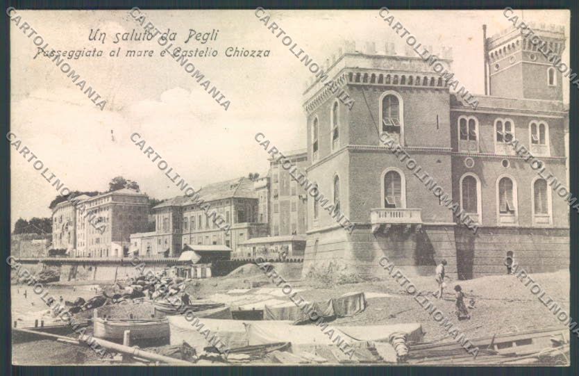 Genova Pegli cartolina ZT4285 – fronte