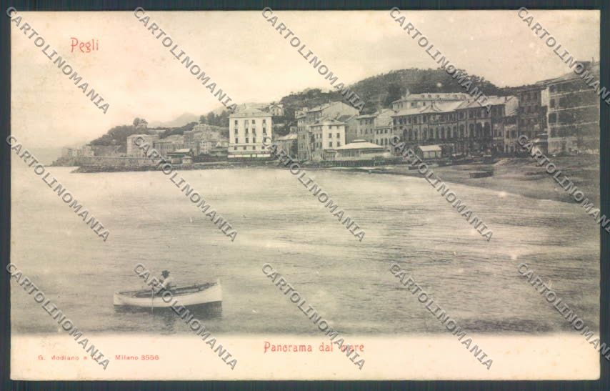 Genova Pegli cartolina ZT4287 – fronte