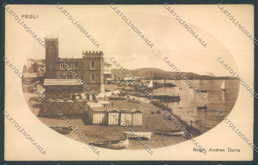 Genova Pegli cartolina ZT4288 – fronte