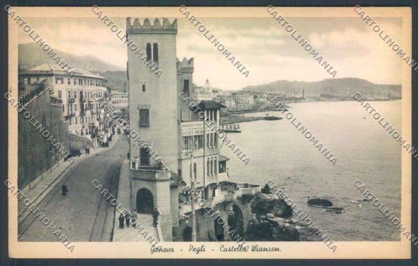 Genova Pegli cartolina ZT4291 – fronte