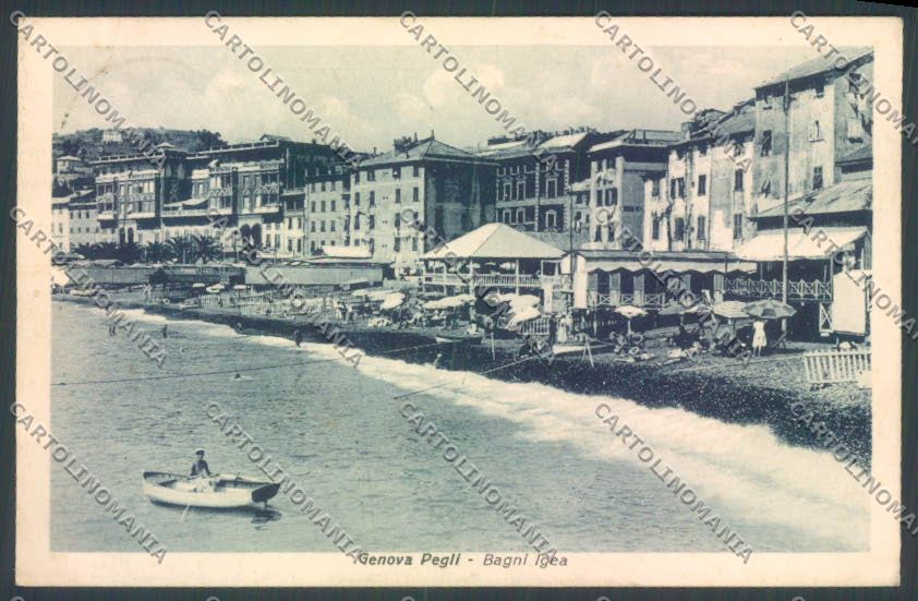 Genova Pegli cartolina ZT4297 – fronte