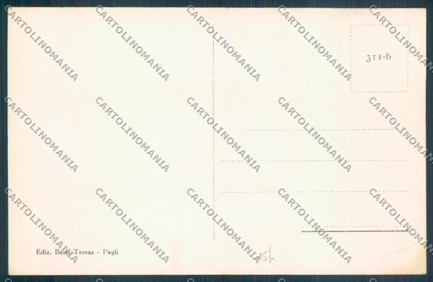 Genova Pegli Corazzata Alighieri Nave cartolina ZT4298 – retro