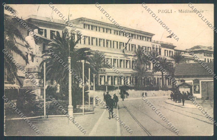 Genova Pegli cartolina ZT4300 – fronte