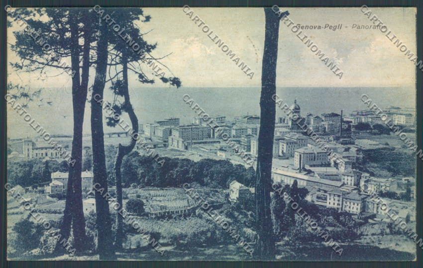 Genova Pegli cartolina ZT4301 – fronte