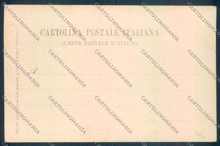 Genova Pegli Giostra cartolina ZT4309 – retro