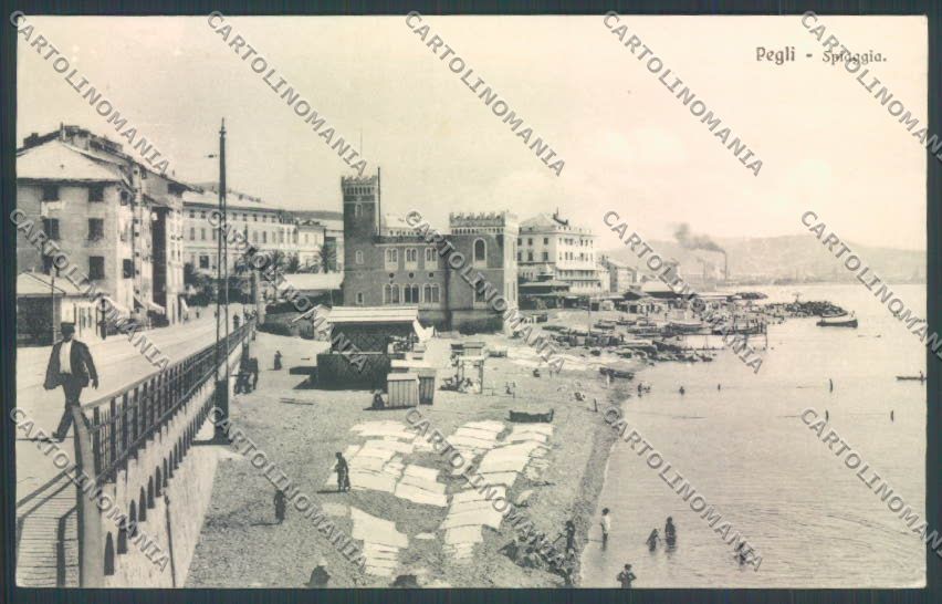 Genova Pegli PIEGA cartolina ZT4311 – fronte