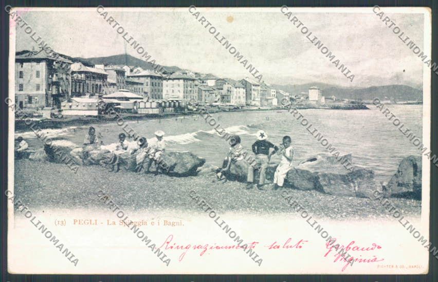 Genova Pegli cartolina ZT4312 – fronte