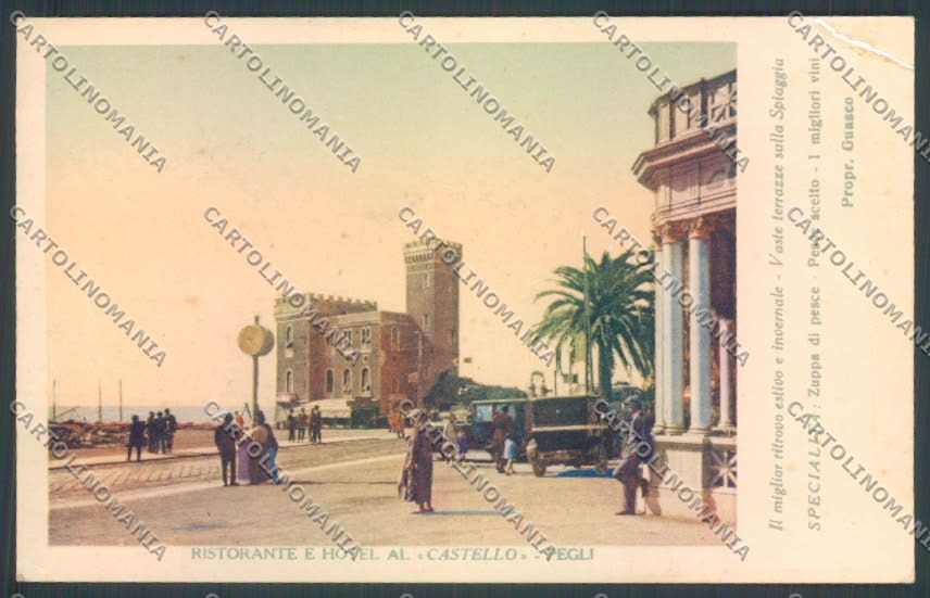Genova Pegli RIPARATA cartolina ZT4317 – fronte