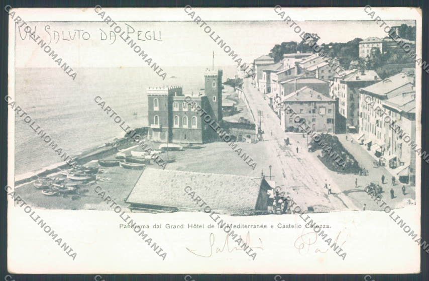 Genova Pegli cartolina ZT4321 – fronte