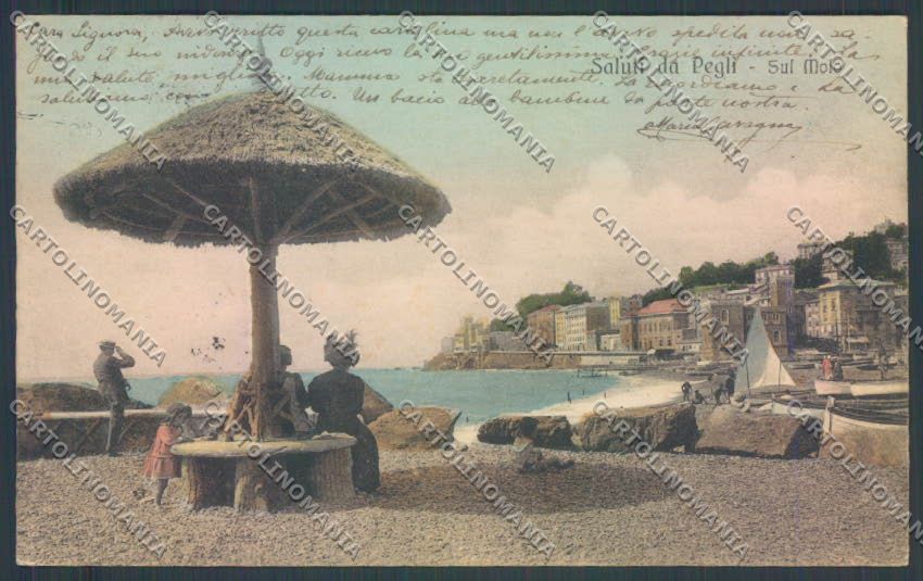 Genova Pegli cartolina ZT4325 – fronte