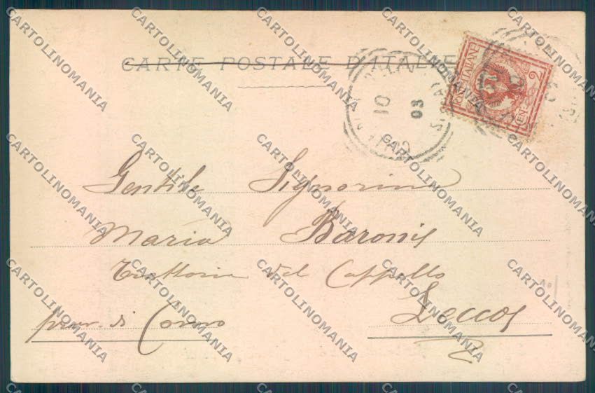 Genova Quarto Garibaldi cartolina ZT4328 – retro