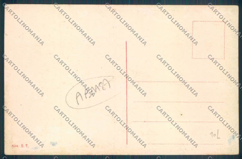 Genova Quarto Garibaldi ABRASA cartolina ZT4331 – retro