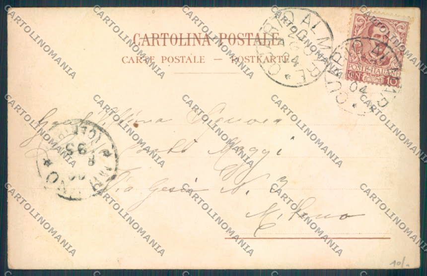 Genova Quarto Garibaldi cartolina ZT4336 – retro