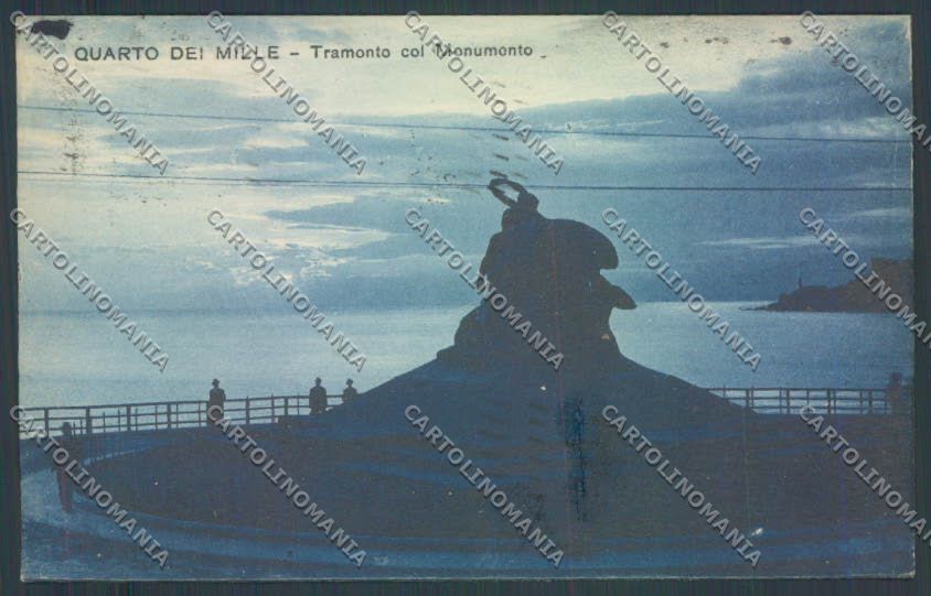 Genova Quarto cartolina ZT4337 – fronte