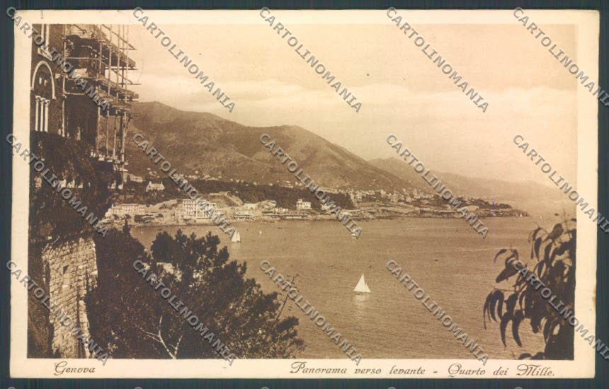 Genova Quarto cartolina ZT4341 – fronte