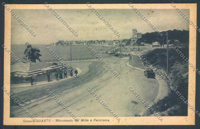 Genova Quarto cartolina ZT4346 – fronte