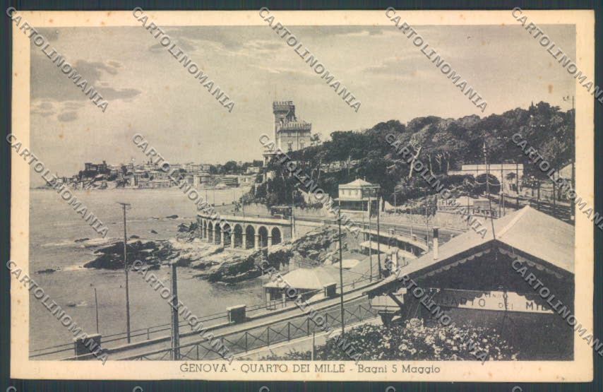Genova Quarto cartolina ZT4347 – fronte