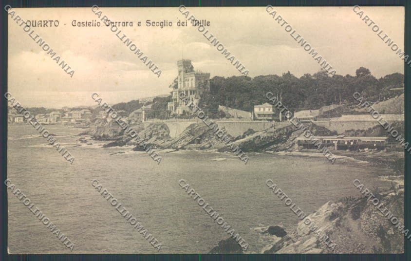 Genova Quarto cartolina ZT4350 – fronte