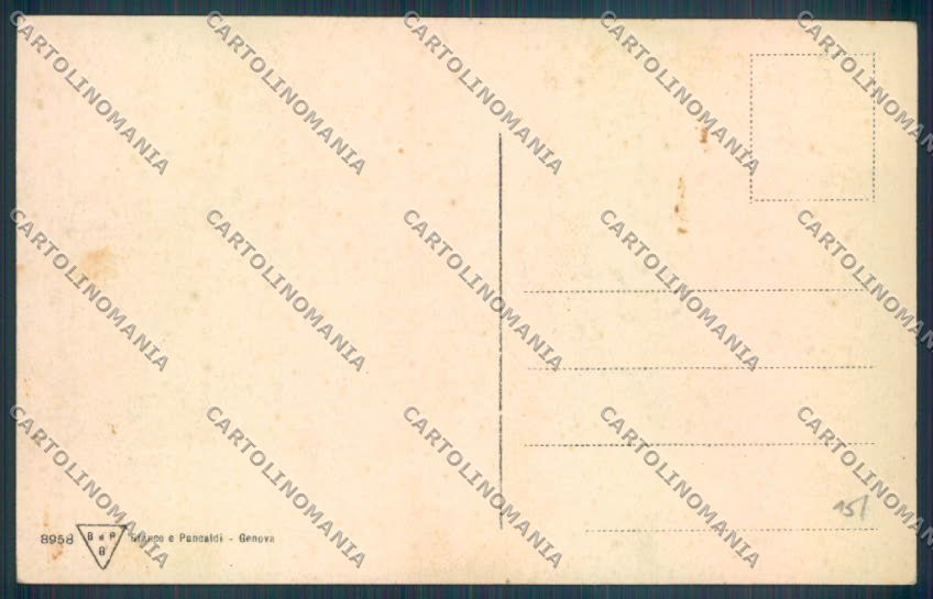 Genova Quarto cartolina ZT4350 – retro