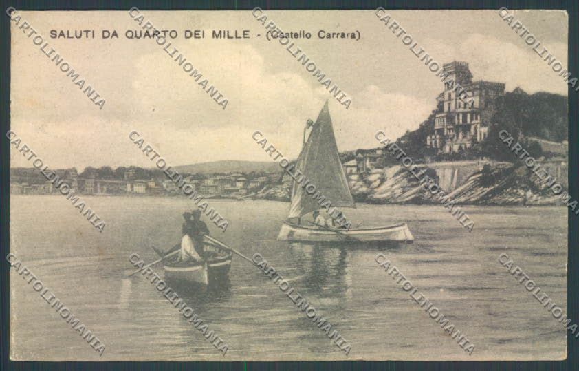 Genova Quarto cartolina ZT4352 – fronte