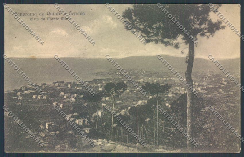 Genova Quinto cartolina ZT4357 – fronte