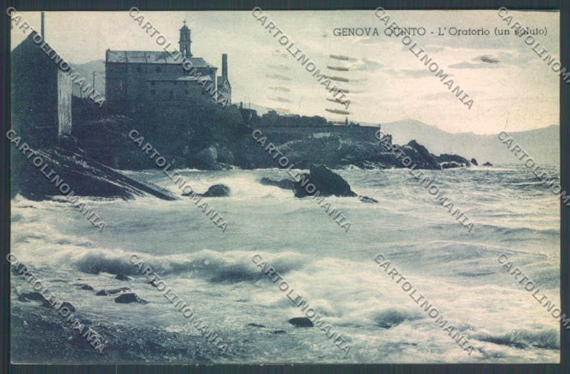 Genova Quinto cartolina ZT4360 – fronte
