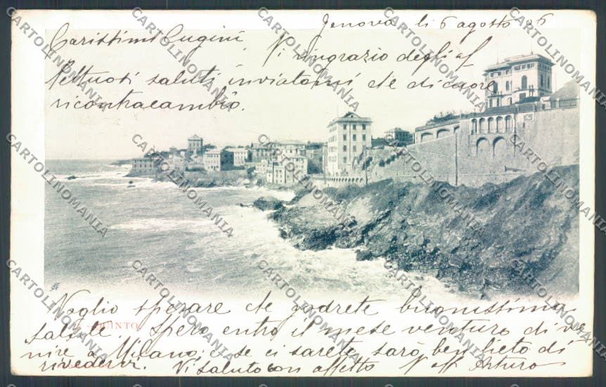 Genova Quinto cartolina ZT4362 – fronte