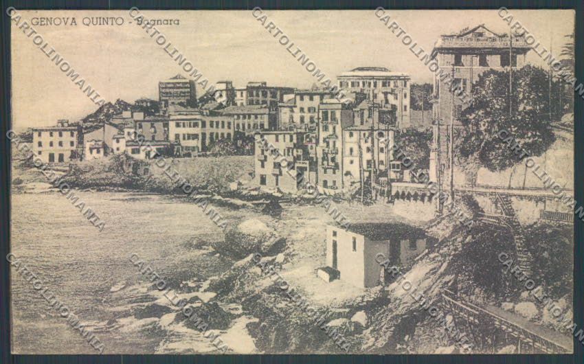 Genova Quinto cartolina ZT4364 – fronte