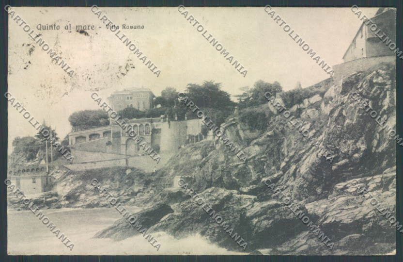 Genova Quinto cartolina ZT4367 – fronte