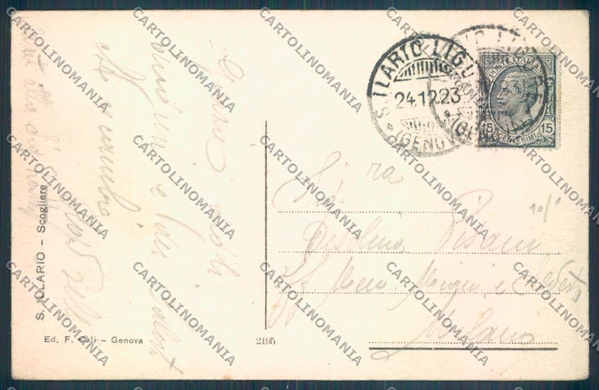 Genova San Ilario cartolina ZT4370 – retro
