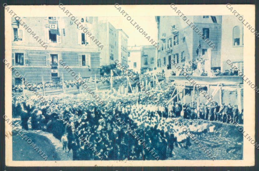 Genova Sampierdarena PIEGATA cartolina ZT4377 – fronte